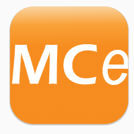 Rounded Edges Square MCe Logo